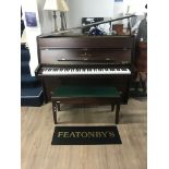 STEINWAY & SONS UPRIGHT PIANO