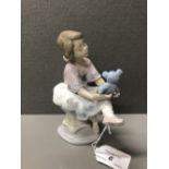 LLADRO FIGURINE 7620 BEST FRIEND AND BOX