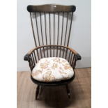 ERCOL BENTWOOD ARMED CHAIR