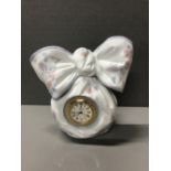 LLADRO 5970 BOW CLOCK