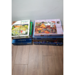 4 BUNDLES OF ASSORTED JIGSAW