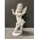 LLADRO ANGEL THINKING