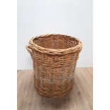 LARGE WICKER WASHING BASKET