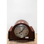 MANTLE CLOCK WITH PENDULUM AND KEY