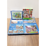 6 ASSORTED JIGSAW PUZZLES