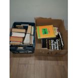 2 BOXES OF ASSORTED BOOKS