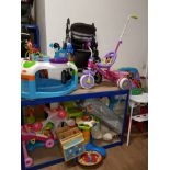 A HUGE LOT OF KIDS TOYS INC TRIKES ETC