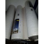 5 ROLLS OF ASSORTED WALLPAPER