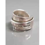 HALLMARKED SILVER SPOON RING 24 7G SIZE V