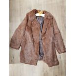 A LADIES FUR COAT