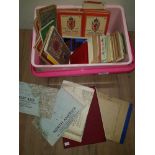 A BOX OF ASSORTED MAPS INC NORTH AMERICA SCOTLAND ETC