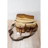 A NICE CANVAS FISHING BAG