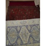 3 ASSORTED RUGS 1 DAMAGED