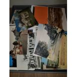 A BOX OF ASSORTED POST CARDS INC SUNNYBRAE RETREAT HOUSE ETC