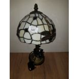 A TIFFANY STYLE LAMP