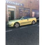 SAAB 93 TURBO CABRIOLET 12 MONTHS MOT 41K MILES IN GOOD CONDITION