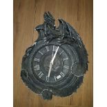 NEMESIS NOW DRAGON WALL CLOCK