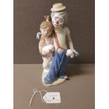 LLADRO FIGURE 7686 PALS FOREVER NO BOX