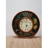 GRAPE VINE CLOCK BY DREWBERRY LONDON