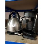 RUSSEL HOBBS COFFEE MAKER AND A KETTLE