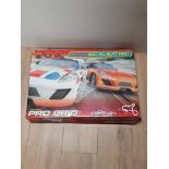 BOXED SCALEXTRIC TRACK AND CARS SAS