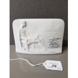 LLADRO COLLECTORS SOCIETY DON QUIXOTE PLAQUE