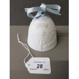 LLADRO CHRISTMAS BELL 2000