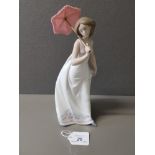 LLADRO FIGURE 7636 AFTERNOON PROMENADE NO BOX