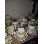 A SUBSTANTIAL AMOUNT OF DUCHESS GREEN SLEEVES TEA WARE