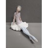 LLADRO FIGURE RELAXED BALLERINA