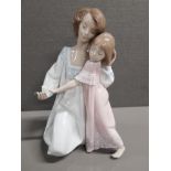 LLADRO FIGURE 5449 GOOD NIGHT MOTHER