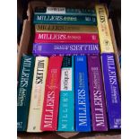 A BOX CONTAINING MILLERS ANTIQUES PRICE GUIDE BOOKS