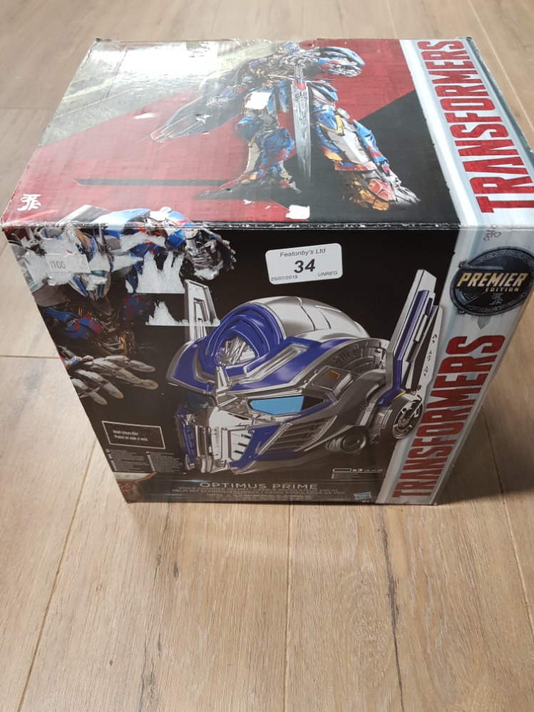 OPTIMUS PRIME VOICE CHANGER HELMET