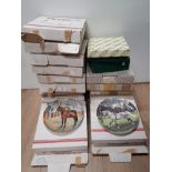 LARGE QUANTITY OF COLLECTORS PLATES MAINLY SPODE