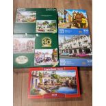 5 BOXED PUZZLES INC CASTORLAND PUZZLE ETC