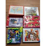 6 BOXED PUZZLES