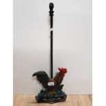 CAST METAL ROOSTER DOOR STOP