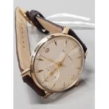 GENTS 9CT GOLD SMITHS ASTRAL WATCH