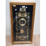 GILT FRAMED SMITHS WALL CLOCK