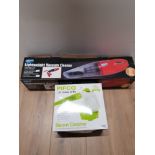 A LIGHTWEIGHT VACUUM CLEANER AND A PIFCO STEAM CLEANER BOTH STILL BOXED
