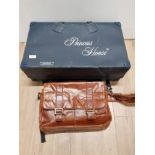 PRINCESS HOUSE CASE AND LEATHER BAG