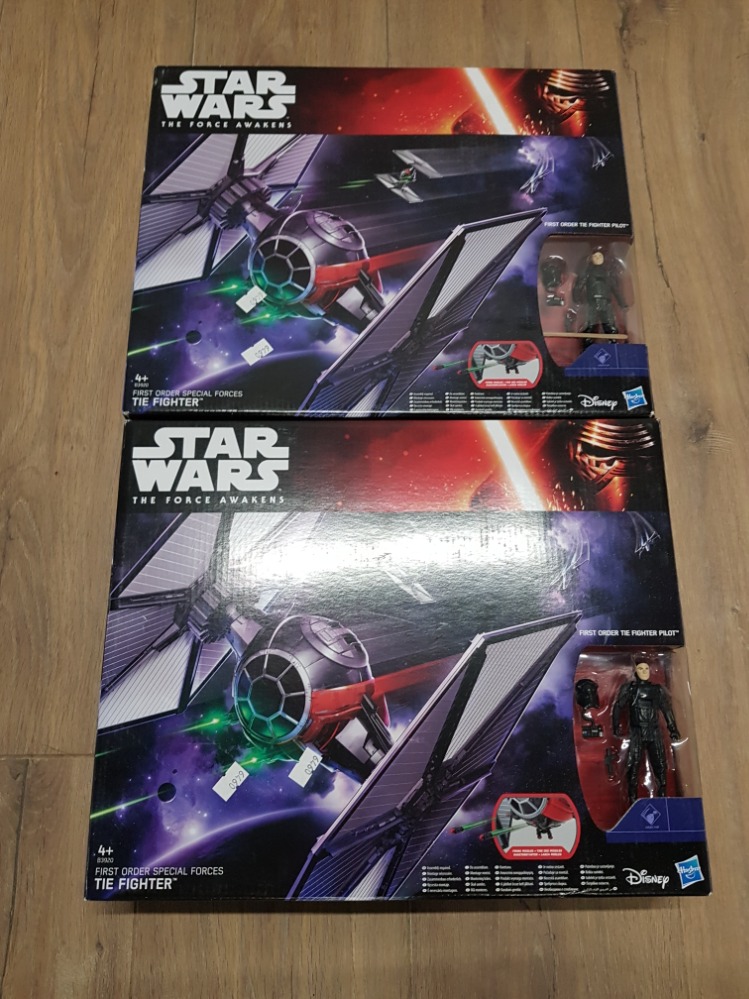 2 BOXED STAR WARS TIE FIGHTERS