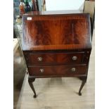 A MAHOGANY BUREAU