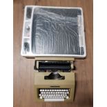 OLIVETTI TYPEWRITER AND ONE OTHER