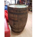 LARGE WHISKY BARREL