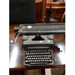 A VINTAGE OLIVETTI TYPEWRITER