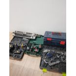 A SUBSTANTIAL AMOUNT OF TOOLS INC BOSCH POWER DRILL ETC
