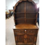 VINTAGE OAK DUTCH DRESSER