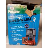 BOXED PARASENE SUPER WARM 10 PARAFFIN GREENHOUSE HEATER