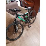 GENTS SILVERFOX FULL SUSPENSION MOUNTAIN BIKE